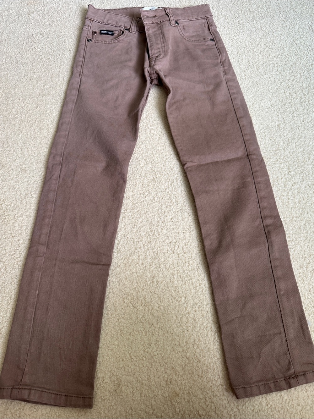 Quiksilver Kids Straight Jeans in Brown- New without tag